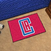 Los Angeles Clippers Starter Mat Accent Rug - 19in. x 30in. - CLA Secondary Logo, 11910