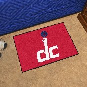 Washington Wizards Starter Mat Accent Rug - 19in. x 30in. - DC Secondary Logo, 11928