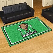 Marshall Thundering Herd 5ft. x 8 ft. Plush Area Rug, 11929