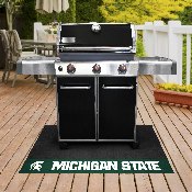 Michigan State Spartans Vinyl Grill Mat - 26in. x 42in., 12108