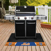 New York Mets Vinyl Grill Mat - 26in. x 42in., 12161