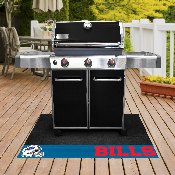 Buffalo Bills Vinyl Grill Mat - 26in. x 42in. - Buffalo Primary Logo & Wordmark, 12177