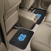 North Carolina Tar Heels Back Seat Car Utility Mats - 2 Piece Set, 12274