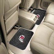 Utah Utes Back Seat Car Utility Mats - 2 Piece Set, 12301