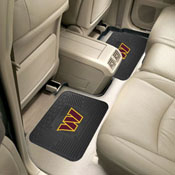 Washington Commanders Back Seat Car Utility Mats - 2 Piece Set, 12308