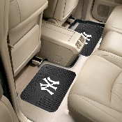 New York Yankees Back Seat Car Utility Mats - 2 Piece Set, 12309