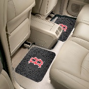 Boston Red Sox Back Seat Car Utility Mats - 2 Piece Set, 12310