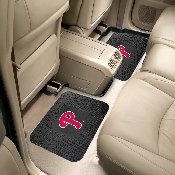 MLB - Philadelphia Phillies Backseat Utility Mats 2 Pack 14"x17", 12340