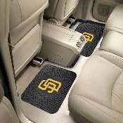 MLB - San Diego Padres Backseat Utility Mats 2 Pack 14"x17", 12342