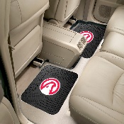 Atlanta Hawks Back Seat Car Utility Mats - 2 Piece Set, 12364
