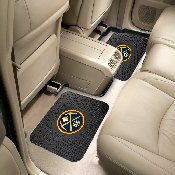 Denver Nuggets Back Seat Car Utility Mats - 2 Piece Set, 12369