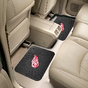 Detroit Red Wings Back Seat Car Utility Mats - 2 Piece Set, 12395