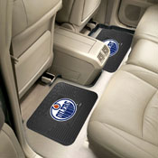 Edmonton Oilers Oilers Back Seat Car Utility Mats - 2 Piece Set, 12396