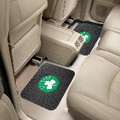 Boston Celtics Back Seat Car Utility Mats - 2 Piece Set, 12433