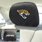 Jacksonville Jaguars Embroidered Head Rest Cover Set - 2 Pieces, 12502