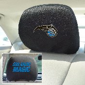 Orlando Magic Embroidered Head Rest Cover Set - 2 Pieces, 12523