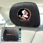 Florida State Seminoles Embroidered Head Rest Cover Set - 2 Pieces, 12565