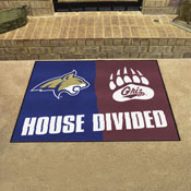 House Divided - Montana / Montana State House Divided House Divided Rug - 34 in. x 42.5 in., 12663
