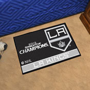 Los Angeles Kings Starter Mat Accent Rug - 19in. x 30in., 2012 NHL Stanley Cup Champions, 12666