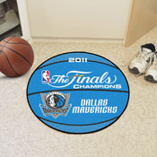 Dallas Mavericks 2011 NBA Champions Basketball Rug - 27in. Diameter, 12674