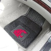 Washington State Cougars Heavy Duty Car Mat Set - 2 Pieces, 12777