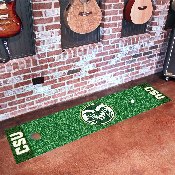 Colorado State Rams Putting Green Mat - 1.5ft. x 6ft., 12810