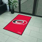 Carolina Hurricanes High-Traffic Mat with Durable Rubber Backing, AGS-12840