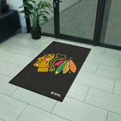 Chicago Blackhawks High-Traffic Mat with Durable Rubber Backing, AGS-12842
