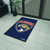Florida Panthers High-Traffic Mat with Durable Rubber Backing, AGS-12854