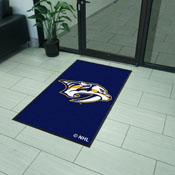 Nashville Predators High-Traffic Mat with Durable Rubber Backing, AGS-12862