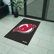 New Jersey Devils High-Traffic Mat with Durable Rubber Backing, AGS-12864