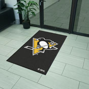 Pittsburgh Penguins High-Traffic Mat with Durable Rubber Backing, AGS-12876