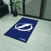 Tampa Bay Lightning High-Traffic Mat with Durable Rubber Backing, AGS-12882