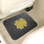 Notre Dame Fighting Irish Back Seat Car Utility Mat - 14in. x 17in., 13254