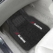 Alabama Crimson Tide 2 Piece Deluxe Car Mat Set, 13491