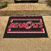 Cincinnati Bearcats All-Star Rug - 34 in. x 42.5 in. - Bearcats Secondary Wordmark Logo, 13568