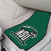 Northeastern State Riverhawks Front Carpet Car Mat Set - 2 Pieces, 13664