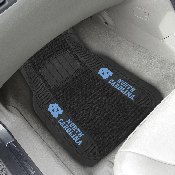 North Carolina Tar Heels 2 Piece Deluxe Car Mat Set, 13814