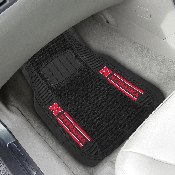 Nebraska Cornhuskers 2 Piece Deluxe Car Mat Set, 13816