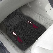 Virginia Tech Hokies 2 Piece Deluxe Car Mat Set, 13827
