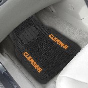 Clemson Tigers 2 Piece Deluxe Car Mat Set, 13828