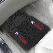 Chicago Cubs 2 Piece Deluxe Car Mat Set, 13835