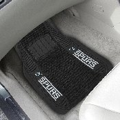 San Antonio Spurs 2 Piece Deluxe Car Mat Set, 13846