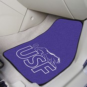 Sioux Falls Cougars Front Carpet Car Mat Set - 2 Pieces, 13869