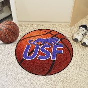 Sioux Falls Cougars Basketball Rug - 27in. Diameter, 13871