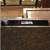 Alabama Crimson Tide Bar Drink Mat - 3.25in. x 24in., 14000