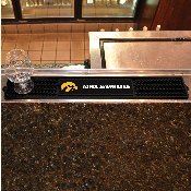 Iowa Hawkeyes Bar Drink Mat - 3.25in. x 24in., 14021