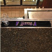 Los Angeles Lakers Bar Drink Mat - 3.25in. x 24in., 14048