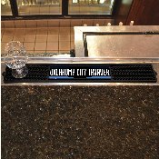 Oklahoma City Thunder Bar Drink Mat - 3.25in. x 24in., 14055