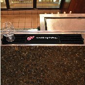 Detroit Red Wings Bar Drink Mat - 3.25in. x 24in., 14059